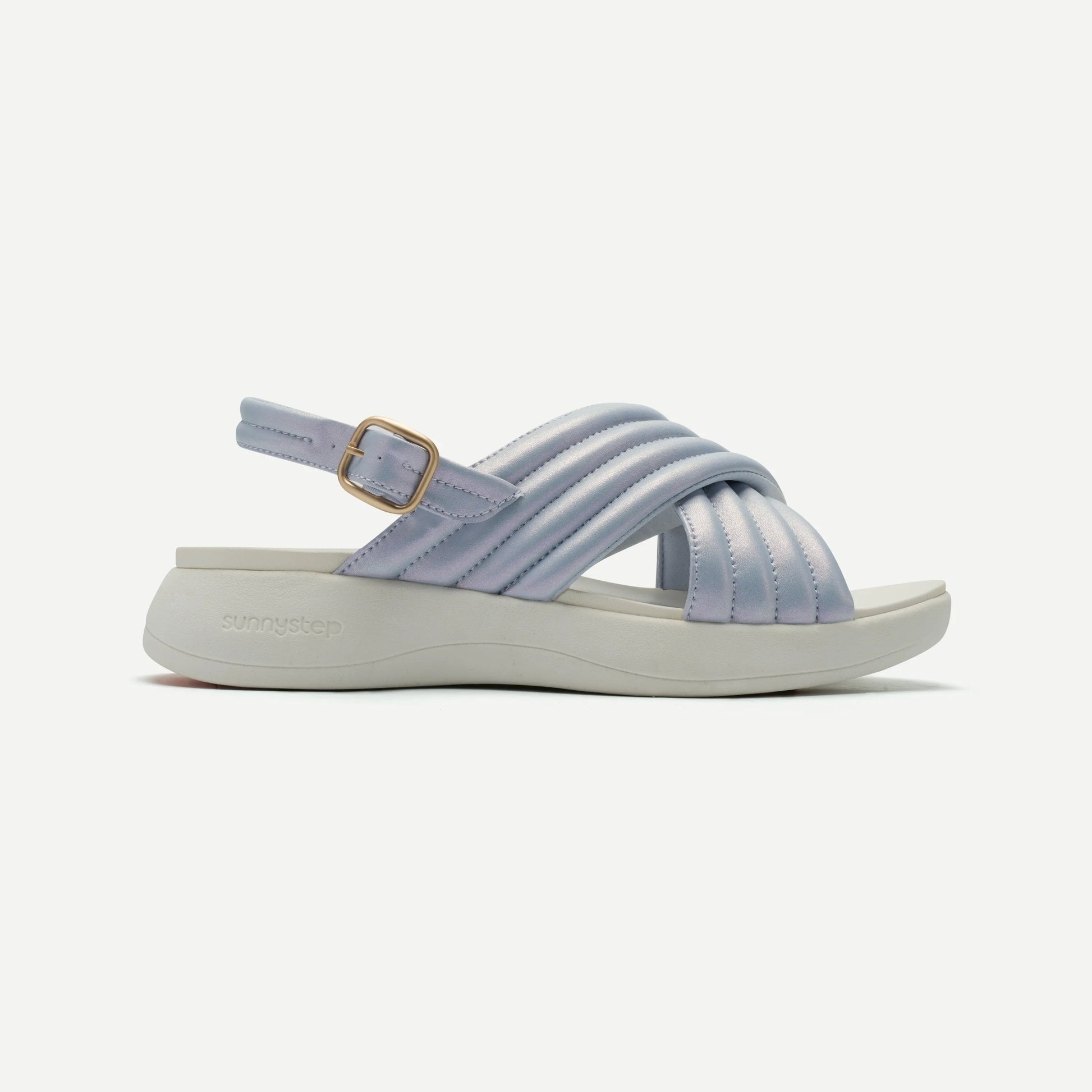 Balance Puff Sandal - Violet Pearl