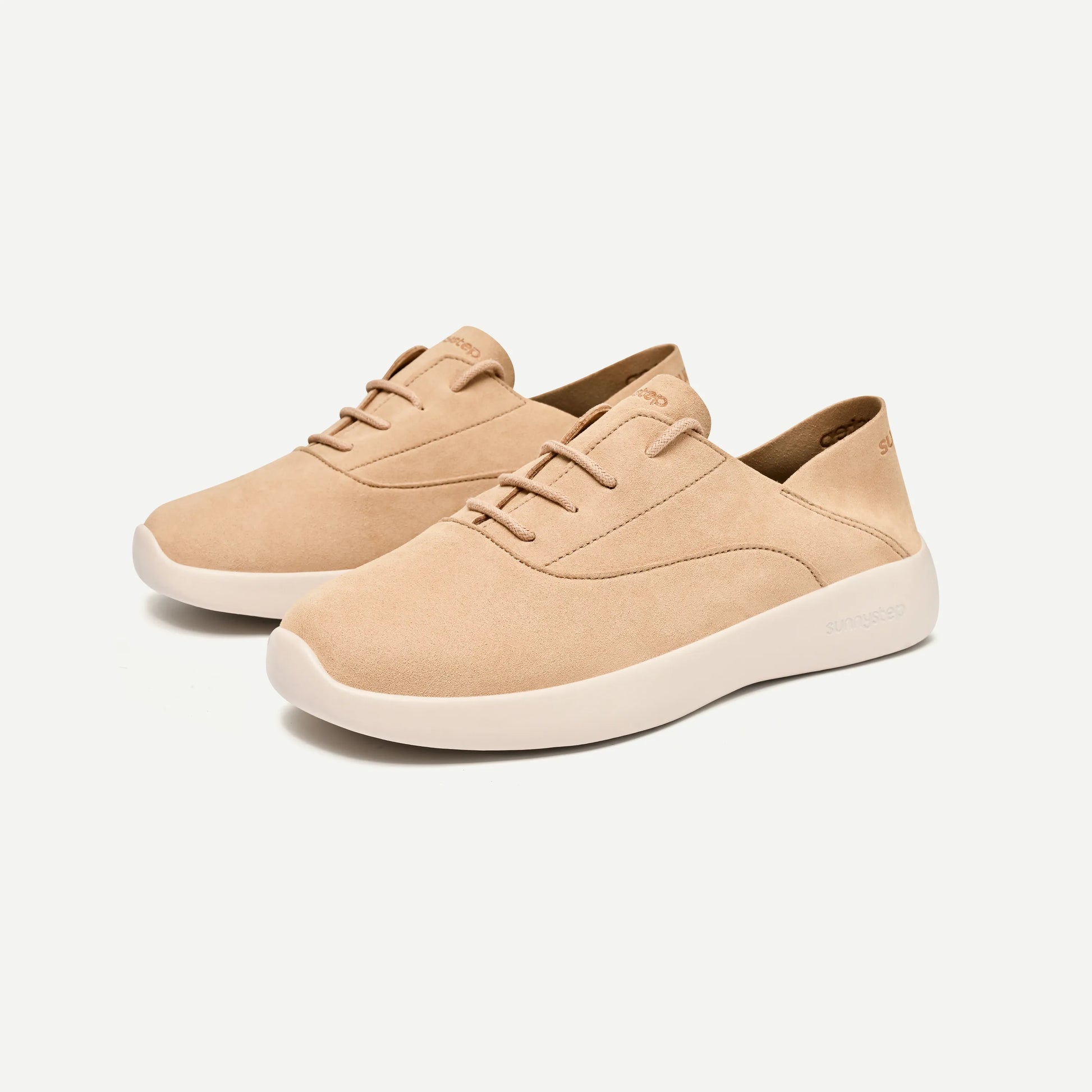 Balance Oxford - Nude Suede