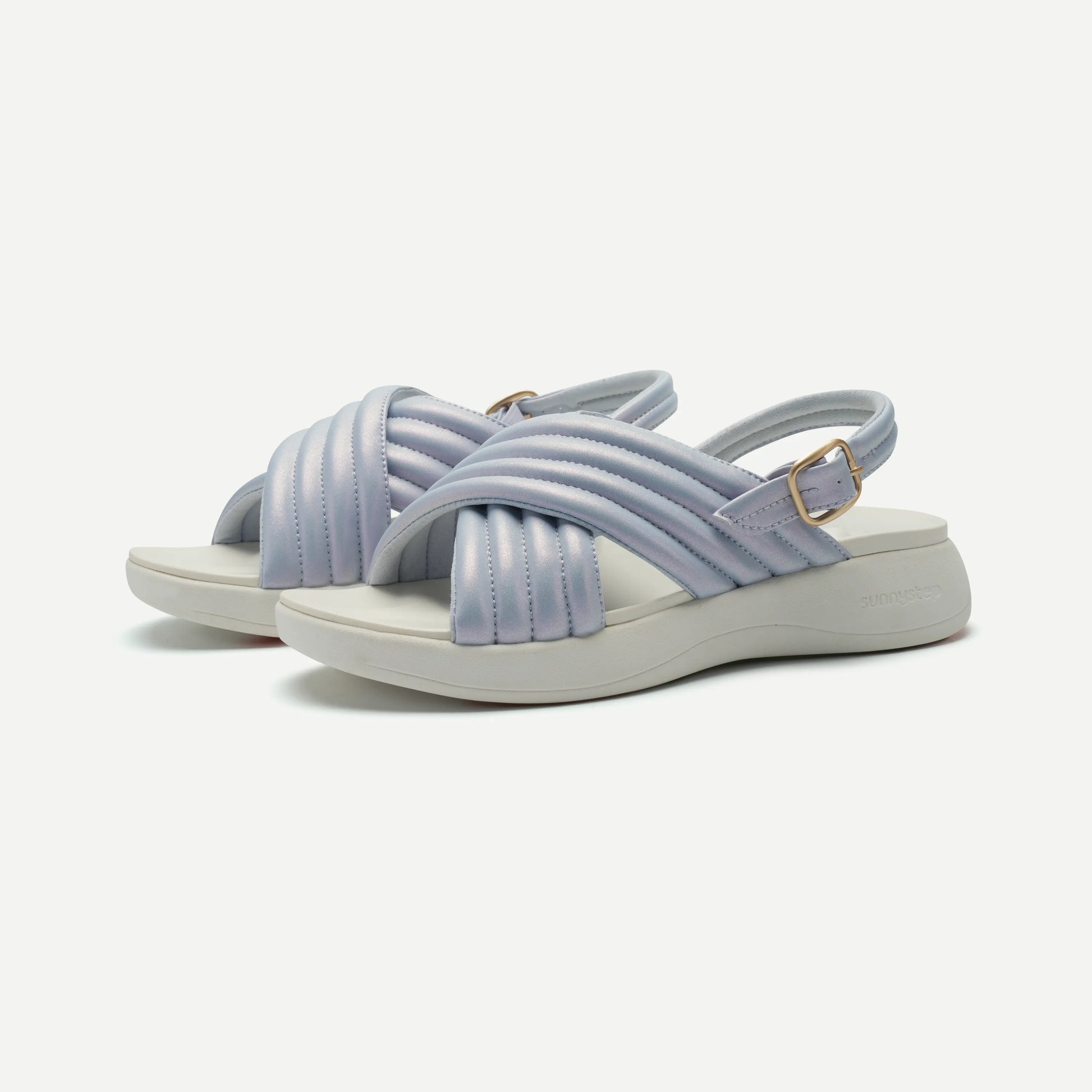 Balance Puff Sandal - Violet Pearl