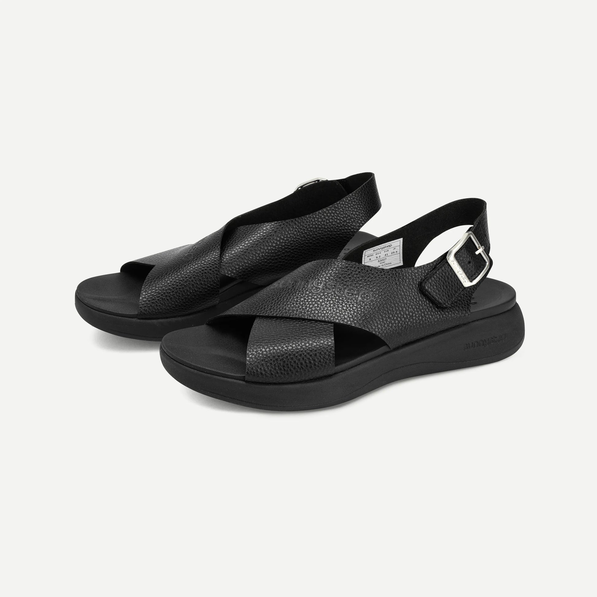 Balance Crossover Sandal - Full Black