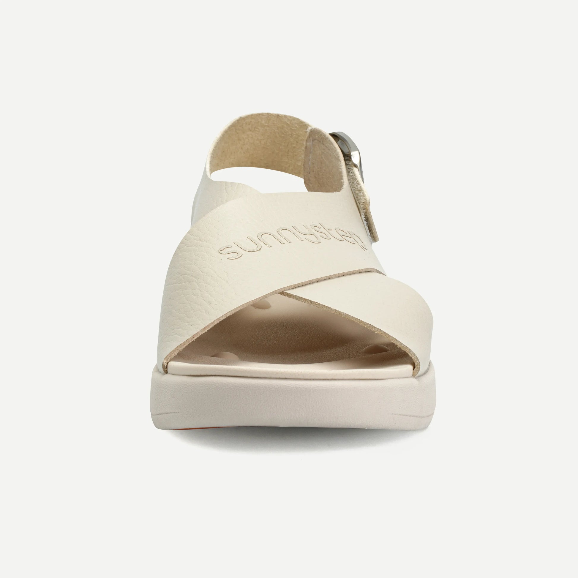 Balance Crossover Sandal - Beige