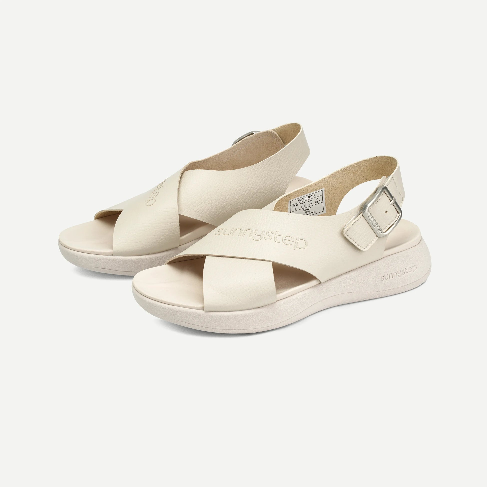 Balance Crossover Sandal - Beige