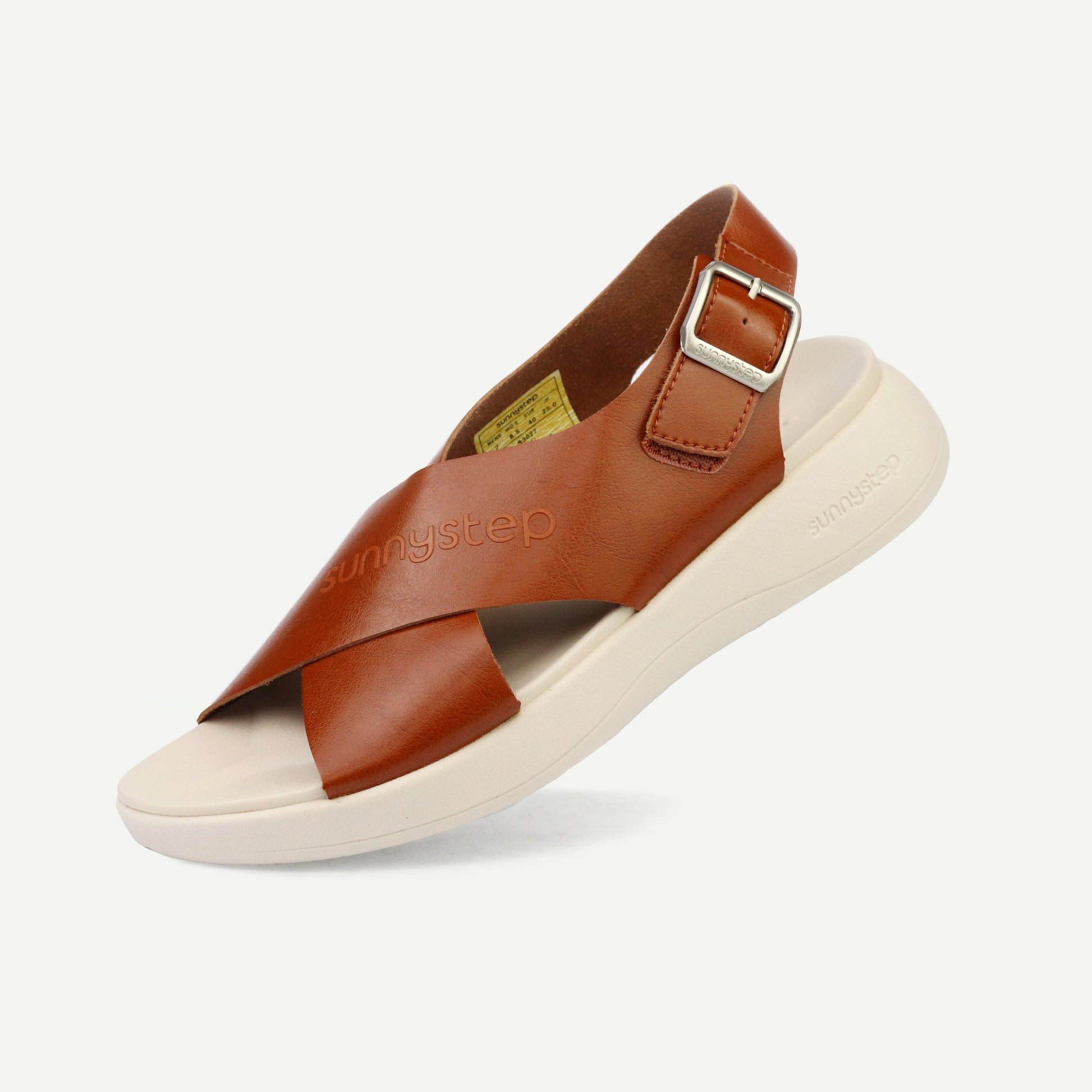 Balance Crossover Sandal - Amber