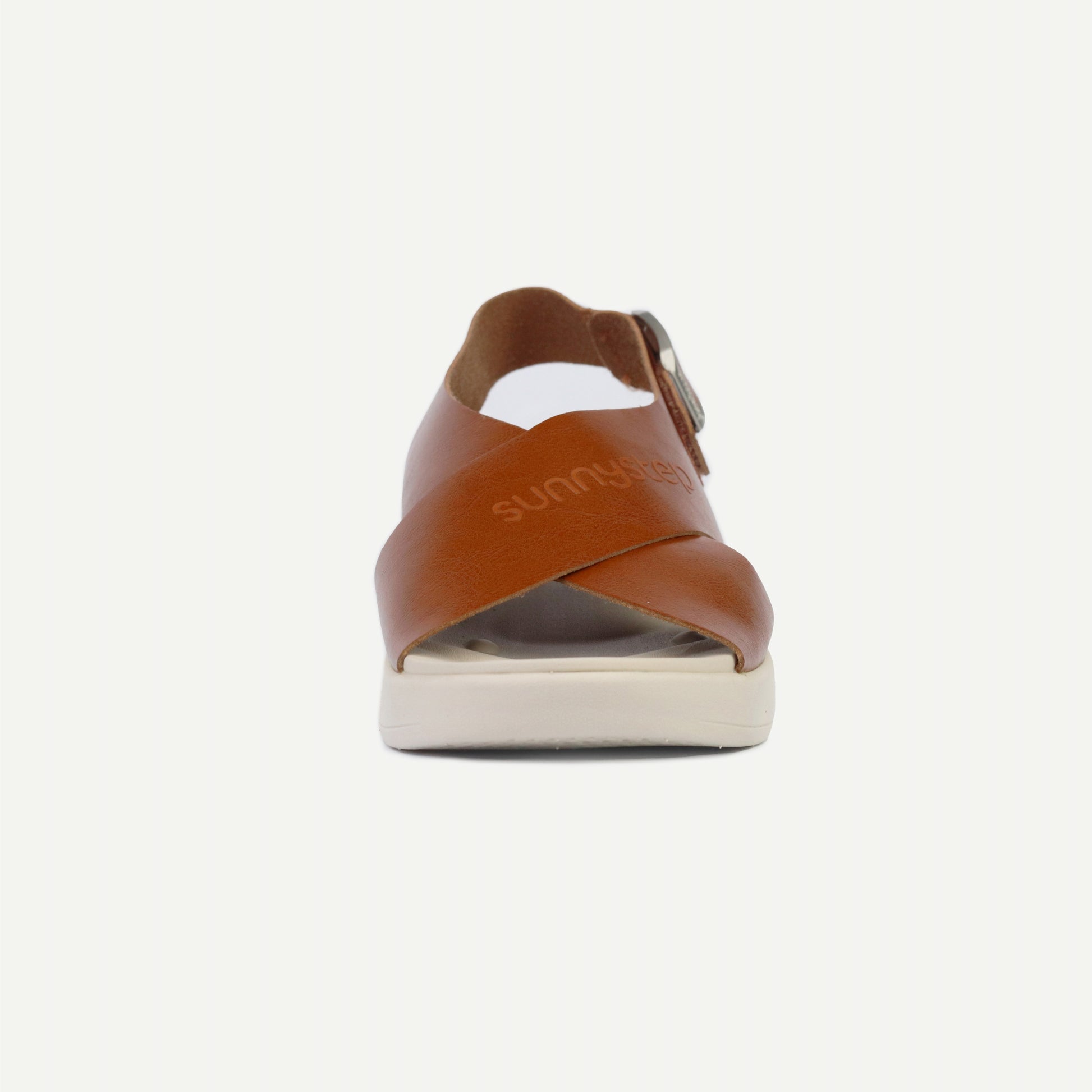 Balance Crossover Sandal - Amber