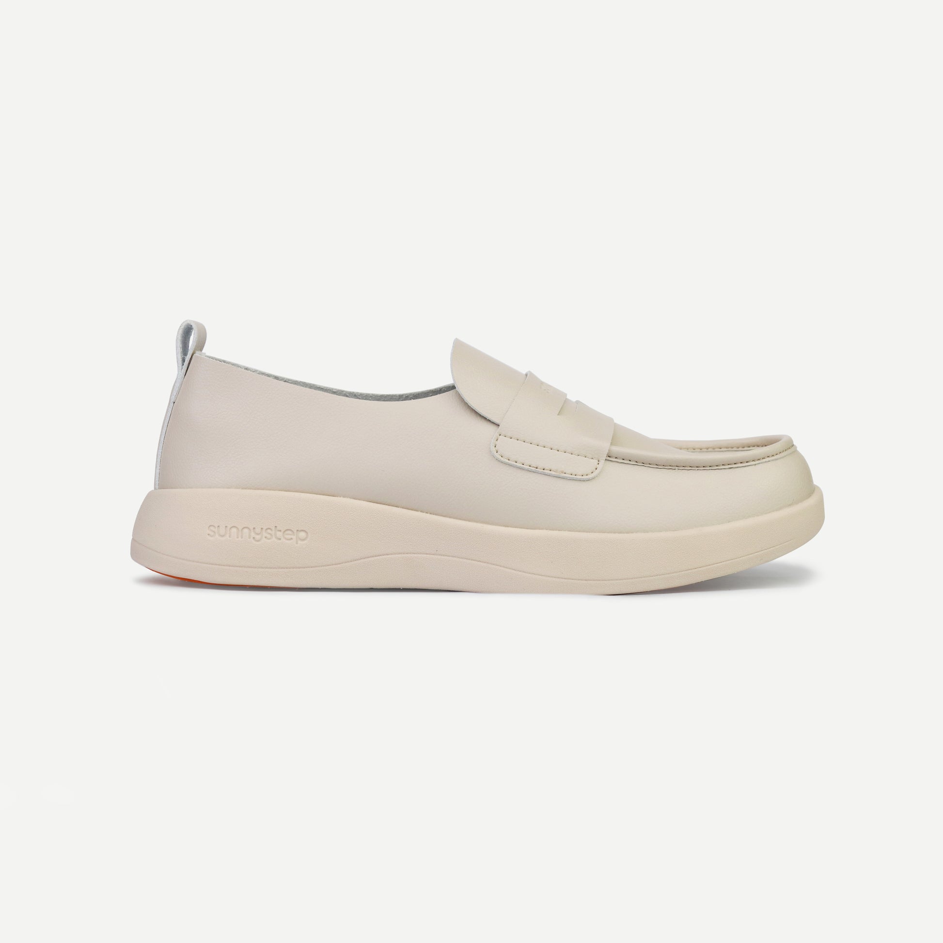 Balance Penny Loafer - Cream