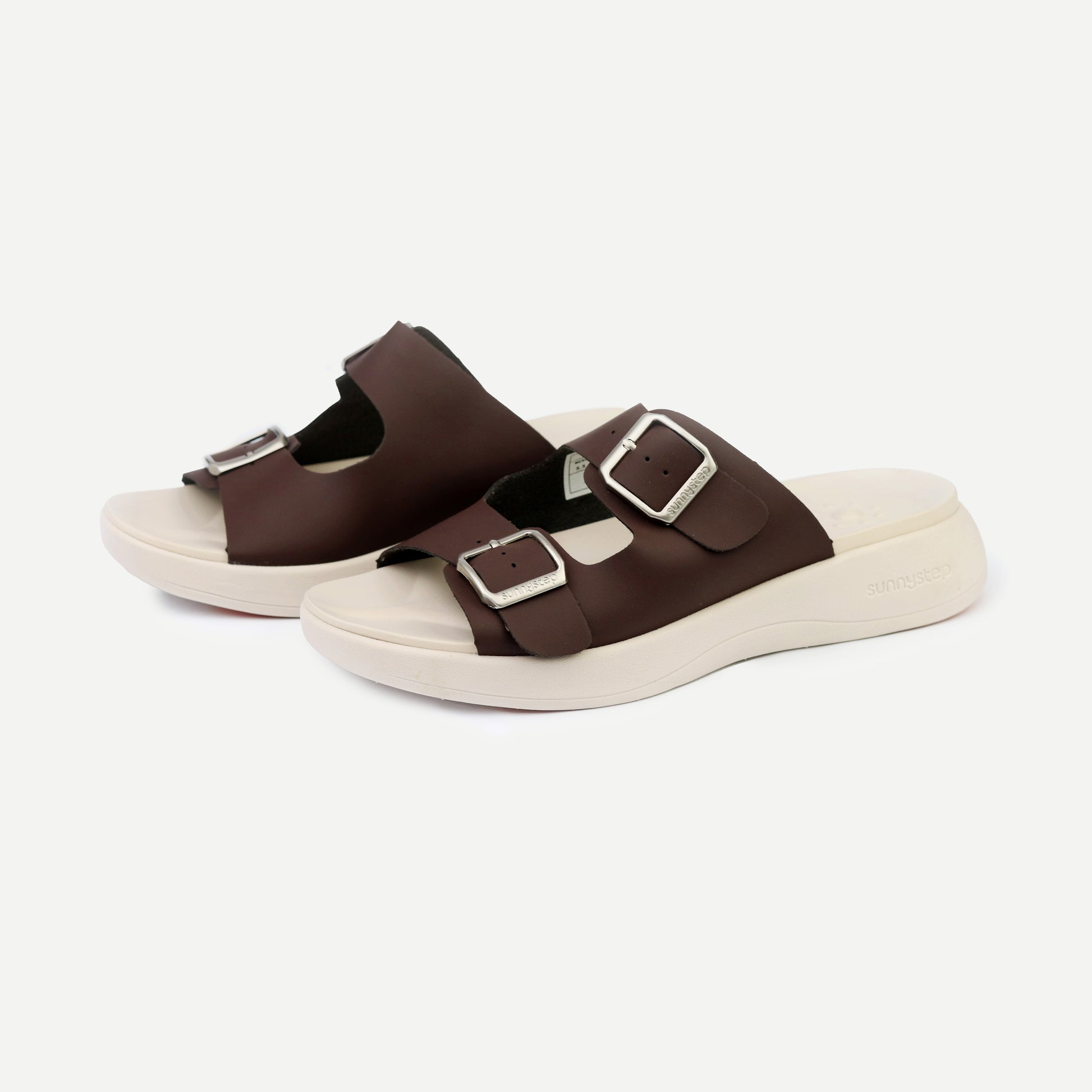 Balance Buckle Sandal - Charcoal