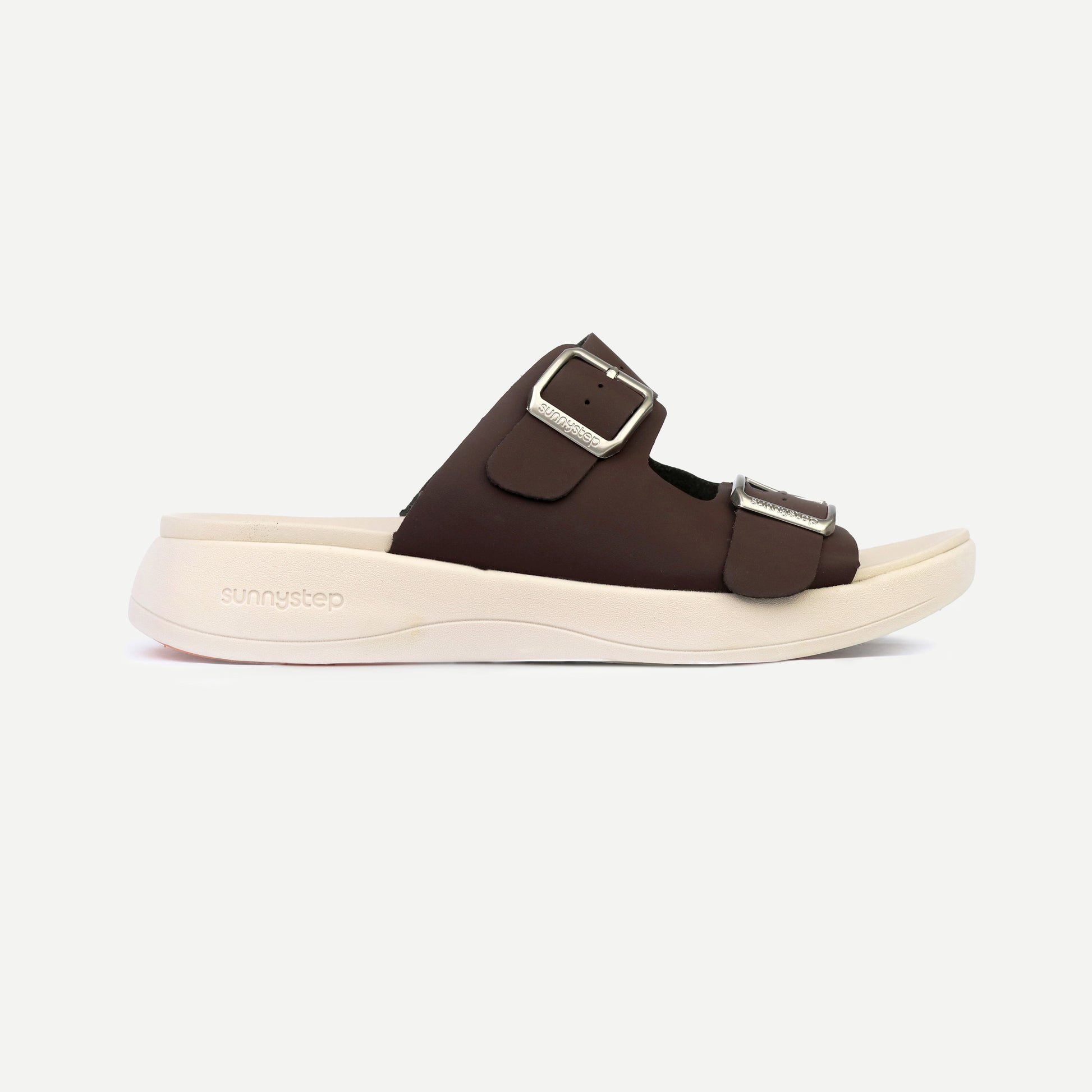 Balance Buckle Sandal - Charcoal