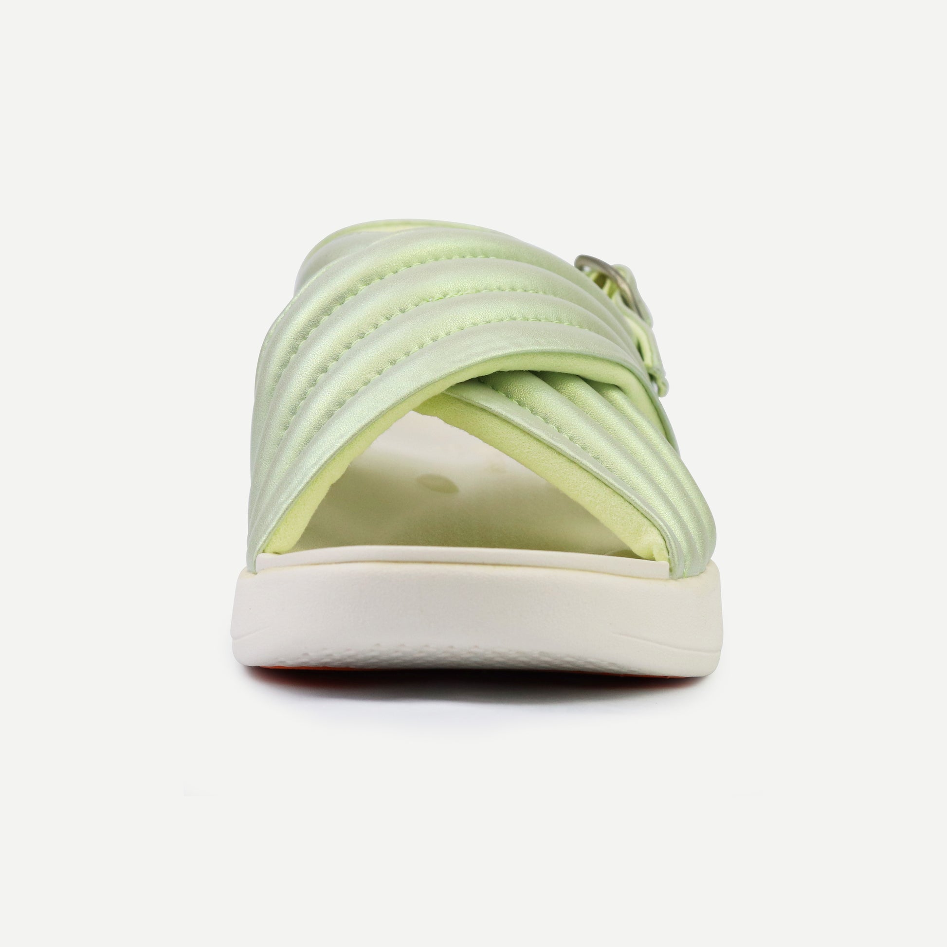 Balance Puff Sandal - Lime Pearl