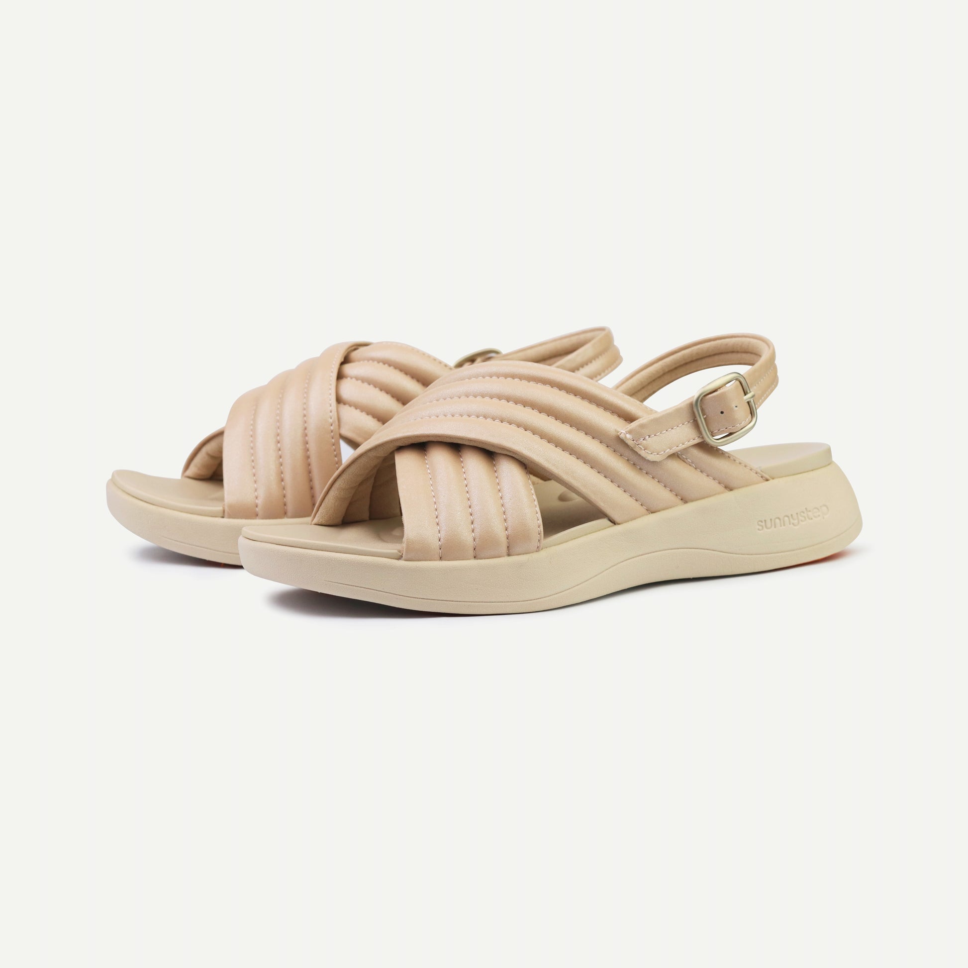 Balance Puff Sandal - Sand Pearl