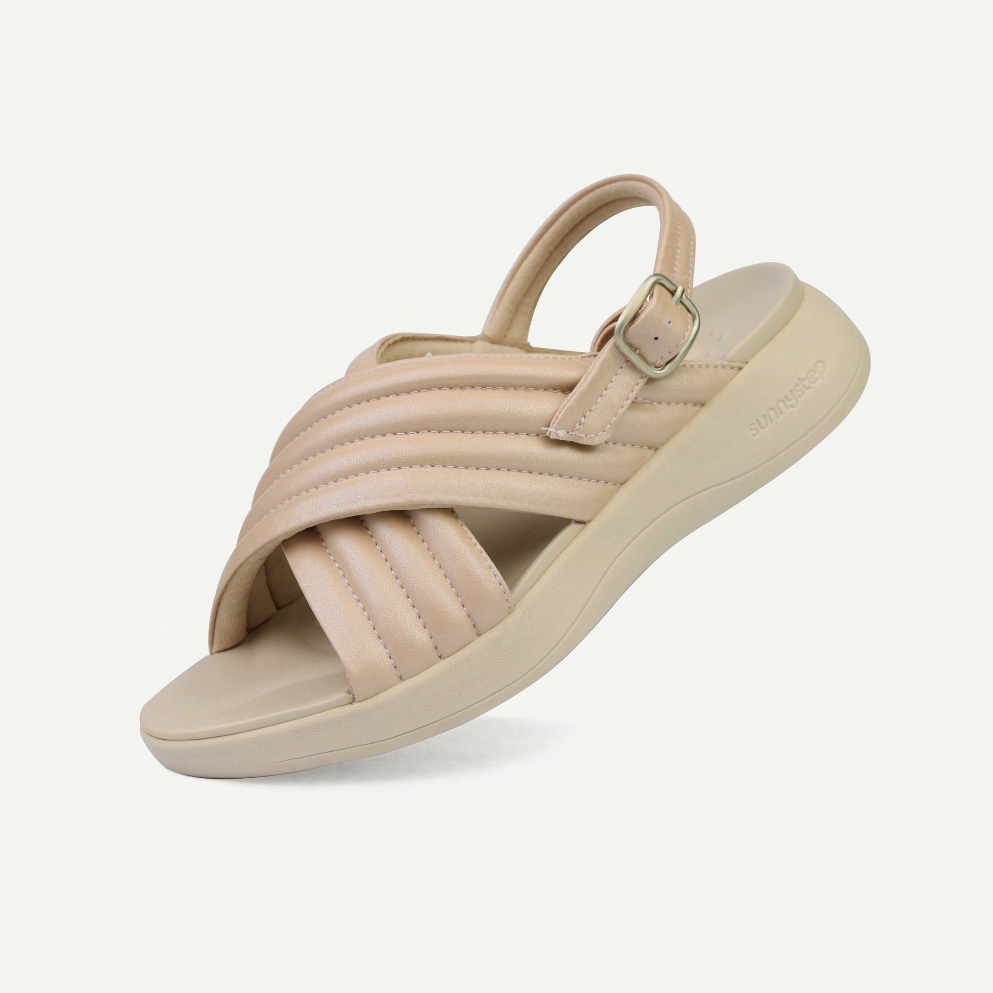 Balance Puff Sandal - Sand Pearl